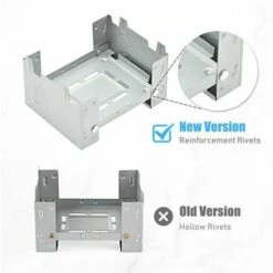 JOORRT Réchaud à Alcool Solide Pliable Portable De Camping En Plein Air 11 JOORRT Réchaud à Alcool Solide Pliable Portable De Camping En Plein Air -Pas Cher Réchaud Boutique 66165150 5