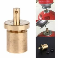 DONTODENT Pique-nique Gaz Recharge Adaptateur Camping En Plein Air Randonnée Réchaud Bouteille De Gaz Réservoir Recharge Adaptateur Pratique Réchaud Accessoire