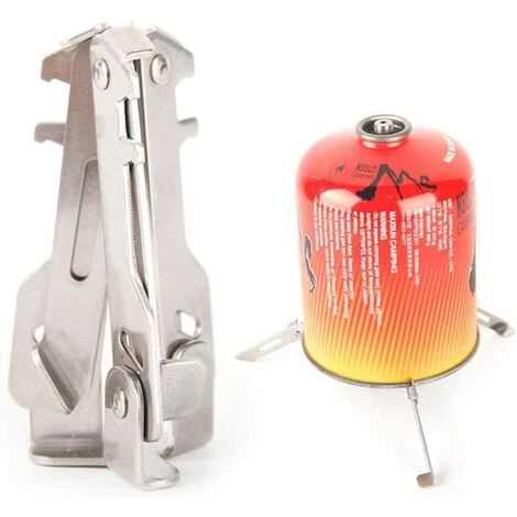 Support De Réservoir De Gaz De Camping Réglable, Trépied De Cartouche De Cartouche De Support De Réservoir De Gaz, Support De Cuisinière De Réservoir De Gaz De Cuisson -Adélala 6 Support De Réservoir De Gaz De Camping Réglable, Trépied De Cartouche De Cartouche De Support De Réservoir De Gaz, Support De Cuisinière De Réservoir De Gaz De Cuisson -Adélala – Image 4