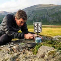 Mini Chauffage Camping,Portable Réchaud De Camping,Acier Inoxydable Mini Chauffe Eau Camping,Randonnée Accessoire Pour Brûleur De Réchaud à Gaz Butane -Adélala -Pas Cher Réchaud Boutique 66383012 4