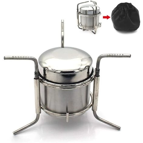Réchaud à Alcool De Camping Portable Alcool En Acier Inoxydable Cuisinière En Plein Air Pliant Mini Spirit Cooker Pique-Nique BBQ Cookout Poêle -Adélala 3 Réchaud à Alcool De Camping Portable Alcool En Acier Inoxydable Cuisinière En Plein Air Pliant Mini Spirit Cooker Pique-Nique BBQ Cookout Poêle -Adélala