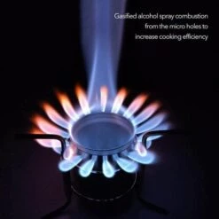 Réchaud à Alcool De Camping Portable Alcool En Acier Inoxydable Cuisinière En Plein Air Pliant Mini Spirit Cooker Pique-Nique BBQ Cookout Poêle -Adélala 9 Réchaud à Alcool De Camping Portable Alcool En Acier Inoxydable Cuisinière En Plein Air Pliant Mini Spirit Cooker Pique-Nique BBQ Cookout Poêle -Adélala -Pas Cher Réchaud Boutique 66383611 3