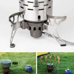 Accessoire De Chauffage De Réchaud De Camping Pour Réchaud De Camping, Chauffage De Tente Au Gaz, Accessoire De Chauffage De Camping Et De Randonnée -Adélala -Pas Cher Réchaud Boutique 66384253 4