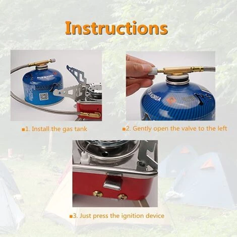 Réchaud De Camping Portable Avec Allumage Piézoélectrique, 2800 W, Petit Réchaud à Gaz Pliable De Camping Compact Et Durable Avec Sac De Transport, Cuisinière à Gaz De Camping Avec Allumage Piézo -Adélala 6 Réchaud De Camping Portable Avec Allumage Piézoélectrique, 2800 W, Petit Réchaud à Gaz Pliable De Camping Compact Et Durable Avec Sac De Transport, Cuisinière à Gaz De Camping Avec Allumage Piézo -Adélala – Image 4