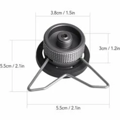 OSQI Adaptateur De Bouteille De Butane Tête De Cartouche De Gaz Adaptateur De Conversion Buse Type De D'entrée Type à Vis Sortie De Valve En -Pas Cher Réchaud Boutique 66402269 2