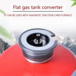 OSQI Adaptateur Camping Gaz Convertor Connexion Poêle Pour Canister Butane à Vis Gaz Cartouche, Cuisinière à Gaz Conversion Tête Adaptateur Portable Outdoor Cuisinière Adaptateur Bouteille De Gaz -Pas Cher Réchaud Boutique 66402470 4