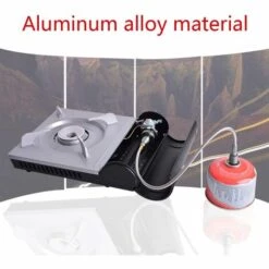 OSQI Adaptateur Camping Gaz Convertor Connexion Poêle Pour Canister Butane à Vis Gaz Cartouche, Cuisinière à Gaz Conversion Tête Adaptateur Portable Outdoor Cuisinière Adaptateur Bouteille De Gaz -Pas Cher Réchaud Boutique 66402470 5