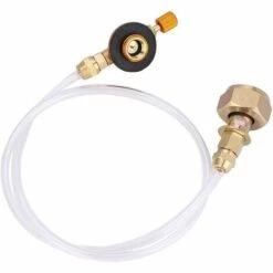 OSQI Adaptateur De Recharge De Cartouche De Gaz, Adaptateur De Recharge De Gaz De Camping Compact Léger Et Durable En Cuivre Délicat, Réservoir De Gaz Plat Pour Réservoir De Gaz Domestique De -Pas Cher Réchaud Boutique 66402471 3