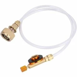 OSQI Adaptateur De Recharge De Cartouche De Gaz, Adaptateur De Recharge De Gaz De Camping Compact Léger Et Durable En Cuivre Délicat, Réservoir De Gaz Plat Pour Réservoir De Gaz Domestique De -Pas Cher Réchaud Boutique 66402471 4