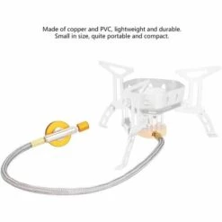 OSQI Adaptateur De Recharge De Cartouche De Gaz, Adaptateur De Recharge De Gaz De Camping Compact Léger Et Durable En Cuivre Délicat, Réservoir De Gaz Plat Pour Réservoir De Gaz Domestique De -Pas Cher Réchaud Boutique 66402471 5