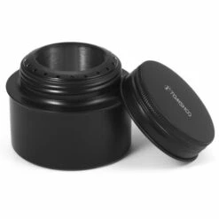 TOMSHOO Réchaud à Alcool En Aluminium Ultra Léger, HWL-34B Noir