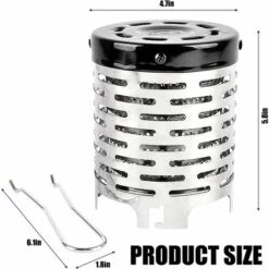 OCXIN Accessoire De Chauffage Pour Réchauds à Gaz, Réchauds De Camping, Radiateurs, Couverture - Chauffage De Tente, Chauffage Au Gaz De Camping, Accessoire De Chauffage En Acier Inoxydable Pour Chauffer Les Camping-cars, Les Caravanes, Les Tentes De Camping 8 OCXIN Accessoire De Chauffage Pour Réchauds à Gaz, Réchauds De Camping, Radiateurs, Couverture - Chauffage De Tente, Chauffage Au Gaz De Camping, Accessoire De Chauffage En Acier Inoxydable Pour Chauffer Les Camping-cars, Les Caravanes, Les Tentes De Camping -Pas Cher Réchaud Boutique 66860138 2
