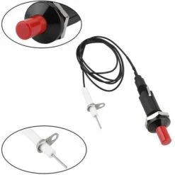 FLETéçA Allumage Piézo Électrique, Allumeur à Bouton Poussoir, Kit D’allumage Piézo-électrique, Spark Lgnition Kit, Avec 1m Câble, Pour Foyer Au Gaz, Allumeur, Briquet Cuisine En Céramique -Pas Cher Réchaud Boutique 66970634 3