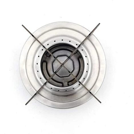 AOUGO Réchaud à Alcool Support Croisé En Acier Inoxydable, Support De Réchaud à Alcool Portable Pour Camping En Plein Air, 9. 6 X 9. 6 X 2. 9 Cm 6 AOUGO Réchaud à Alcool Support Croisé En Acier Inoxydable, Support De Réchaud à Alcool Portable Pour Camping En Plein Air, 9. 6 X 9. 6 X 2. 9 Cm – Image 4