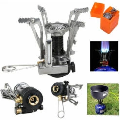 KAEJYIUT Batterie De Cuisine De Camping, Avec Rechaud De Camping 3000 W 10 KAEJYIUT Batterie De Cuisine De Camping, Avec Rechaud De Camping 3000 W -Pas Cher Réchaud Boutique 66995631 4