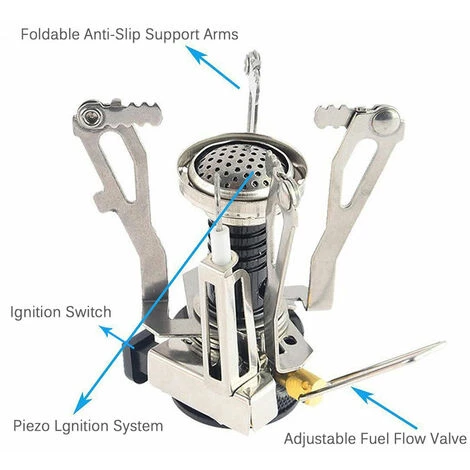 KAEJYIUT Batterie De Cuisine De Camping, Avec Rechaud De Camping 3000 W 7 KAEJYIUT Batterie De Cuisine De Camping, Avec Rechaud De Camping 3000 W – Image 5