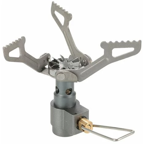 LIFCAUSAL 25g Super Léger Mini Poche Monobloc En Alliage De Titane Brûleur De Cuisson Extérieur Pliant Camping Cuisinière à Gaz 2700W 5 LIFCAUSAL 25g Super Léger Mini Poche Monobloc En Alliage De Titane Brûleur De Cuisson Extérieur Pliant Camping Cuisinière à Gaz 2700W – Image 3