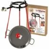 Ensemble De Poêles à Paella Polies De 38 Cm Avec Trépied Et Brûleur à Gaz De 300 Mm. Vaello 2 Ensemble De Poêles à Paella Polies De 38 Cm Avec Trépied Et Brûleur à Gaz De 300 Mm. Vaello -Pas Cher Réchaud Boutique 67405519 1