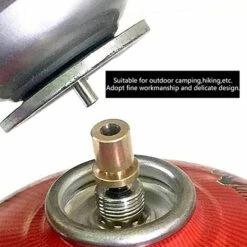 VOCTEIN Adaptateur De Recharge De Gaz Le Plus Sûr Camping En Plein Air Randonnée Camping Cylindre Bidon De Butane Réservoir Pneumatique Gonfleur Brûleur Accessoire Valve -Pas Cher Réchaud Boutique 67414372 4