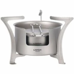 TANCYCO Réchaud De Camping Réchaud à Alcool Mini Réchaud De Poche Ultra-léger Réchaud Pliant Extérieur Réchaud à Bois Réchaud De Camping Porte-pot BBQ Support De Bois De Chauffage