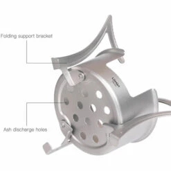TANCYCO Réchaud De Camping Réchaud à Alcool Mini Réchaud De Poche Ultra-léger Réchaud Pliant Extérieur Réchaud à Bois Réchaud De Camping Porte-pot BBQ Support De Bois De Chauffage -Pas Cher Réchaud Boutique 67554723 3
