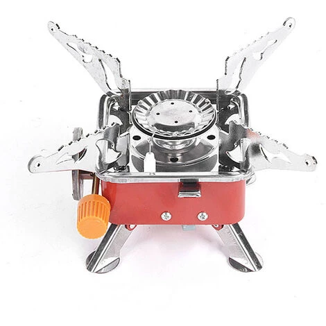 TANCYCO Mini Réchaud De Camping Coupe-vent Réchaud De Camping Pliable Brûleur à Gaz Avec Allumage électronique Pour Intérieur Extérieur Camping Randonnée Pique-nique 3 TANCYCO Mini Réchaud De Camping Coupe-vent Réchaud De Camping Pliable Brûleur à Gaz Avec Allumage électronique Pour Intérieur Extérieur Camping Randonnée Pique-nique