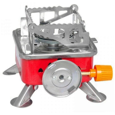 TANCYCO Mini Réchaud De Camping Coupe-vent Réchaud De Camping Pliable Brûleur à Gaz Avec Allumage électronique Pour Intérieur Extérieur Camping Randonnée Pique-nique 4 TANCYCO Mini Réchaud De Camping Coupe-vent Réchaud De Camping Pliable Brûleur à Gaz Avec Allumage électronique Pour Intérieur Extérieur Camping Randonnée Pique-nique – Image 2