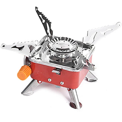 TANCYCO Mini Réchaud De Camping Coupe-vent Réchaud De Camping Pliable Brûleur à Gaz Avec Allumage électronique Pour Intérieur Extérieur Camping Randonnée Pique-nique 7 TANCYCO Mini Réchaud De Camping Coupe-vent Réchaud De Camping Pliable Brûleur à Gaz Avec Allumage électronique Pour Intérieur Extérieur Camping Randonnée Pique-nique – Image 5