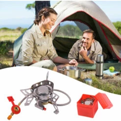 TANCYCO Mini Cuisinière à Gaz Portable De Type Fendu Camping En Plein Air Coupe-vent Four Brûleur à Gaz 9 TANCYCO Mini Cuisinière à Gaz Portable De Type Fendu Camping En Plein Air Coupe-vent Four Brûleur à Gaz -Pas Cher Réchaud Boutique 67554906 3