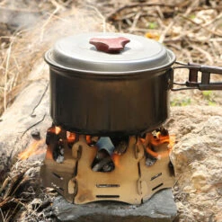 TANCYCO Réchaud De Camping Portable à Bois Pliable Léger Avec Sac De Transport Pour Camping En Plein Air Pique-nique Randonnée Pêche Barbecue 11 TANCYCO Réchaud De Camping Portable à Bois Pliable Léger Avec Sac De Transport Pour Camping En Plein Air Pique-nique Randonnée Pêche Barbecue -Pas Cher Réchaud Boutique 67554971 5