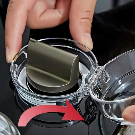 Cisea Couverture De Bouton Couverture De Bouton De Cuisinière De Gaz Pour Sécurité De Enfants Protection Serrures Pour Bébé Cuisine Sécurité Accueil Cuisine 6*4cm (Transparent) 4 Pièces,KoleZy 5 Cisea Couverture De Bouton Couverture De Bouton De Cuisinière De Gaz Pour Sécurité De Enfants Protection Serrures Pour Bébé Cuisine Sécurité Accueil Cuisine 6*4cm (Transparent) 4 Pièces,KoleZy – Image 3