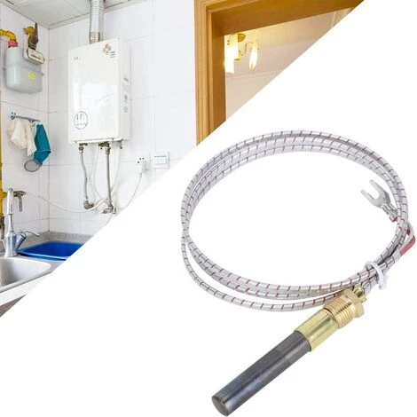 JOORRT Thermopile, 36 Générateur De Thermopile Foyer Au Gaz De Haute Qualité Poêle à Gaz Accessoires De Thermopile Pour Fours à Gaz, Grils à Gaz, Chaudières à Gaz Et Chauffe-Eau à Gaz 5 JOORRT Thermopile, 36 Générateur De Thermopile Foyer Au Gaz De Haute Qualité Poêle à Gaz Accessoires De Thermopile Pour Fours à Gaz, Grils à Gaz, Chaudières à Gaz Et Chauffe-Eau à Gaz – Image 3