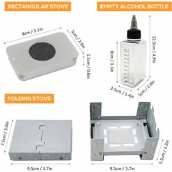 HAPPYSHOPPING Pet Alcohol Bottle Kojima Alcohol Stove Set,FF05 - FF05 -Pas Cher Réchaud Boutique 67707798 3