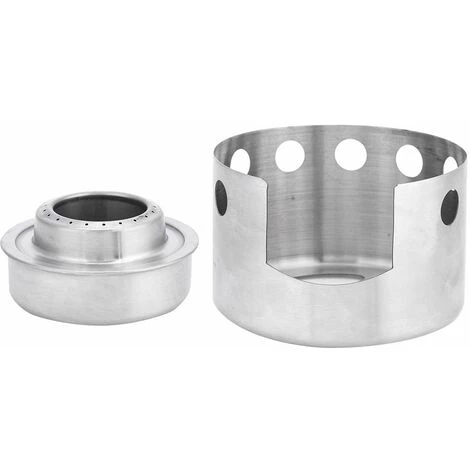 FLYME Rechaud Alcool Mini Réchaud Alcool, Camping Randonnée Réchauds à Alcool Portable Mini Réchaud En Acier Inoxydable Avec Support Rechaud Alcool Pour Carburant Solide Alcool Pique-Nique Camping 3 FLYME Rechaud Alcool Mini Réchaud Alcool, Camping Randonnée Réchauds à Alcool Portable Mini Réchaud En Acier Inoxydable Avec Support Rechaud Alcool Pour Carburant Solide Alcool Pique-Nique Camping