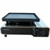 Réchaud à Gaz Et Plancha 2en1 2200W Inox Réchaud Gaz Plaque Plancha 26 X 23 Cm FIVESTAR -Pas Cher Réchaud Boutique 67936848 1
