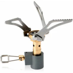 QERSTA 45g Super Léger Mini Poche Extérieure Cuisine Pliante Camping Gaz Réchaud Feux 3000W,,