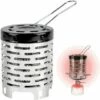 GRID COOL Mini Camping Chauffage Au Gaz En Plein Air Camping Chauffage Portable Mini Poêle Camping Chauffage Tente Chauffage En Acier Inoxydable Couverture -Pas Cher Réchaud Boutique 68073511 1