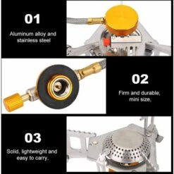OYLDA Brûleur De Cuisinière Cuisinière à Gaz Pliante En Alliage D'aluminium Durable Et Portable Pour Le Camping, Avec Allumage Piézoélectrique Pratique 11 OYLDA Brûleur De Cuisinière Cuisinière à Gaz Pliante En Alliage D'aluminium Durable Et Portable Pour Le Camping, Avec Allumage Piézoélectrique Pratique -Pas Cher Réchaud Boutique 68137815 5