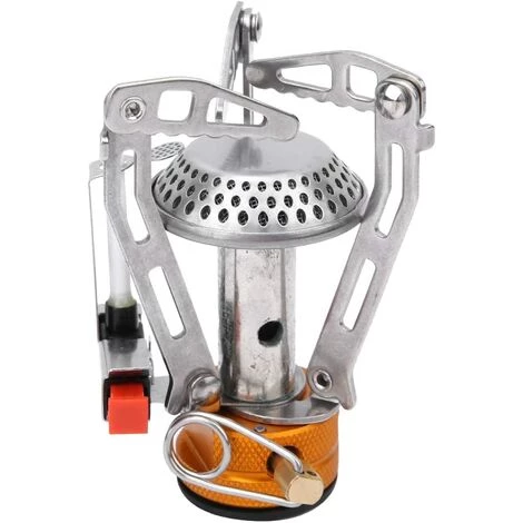 OYLDA Réchaud De Camping Pliable En Acier Inoxydable Réchaud à Gaz Butane Triangulaire Portable 5 OYLDA Réchaud De Camping Pliable En Acier Inoxydable Réchaud à Gaz Butane Triangulaire Portable – Image 3