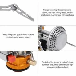 OYLDA Réchaud De Camping Pliable En Acier Inoxydable Réchaud à Gaz Butane Triangulaire Portable 10 OYLDA Réchaud De Camping Pliable En Acier Inoxydable Réchaud à Gaz Butane Triangulaire Portable -Pas Cher Réchaud Boutique 68139865 4