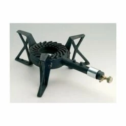 HELIOTRADE Rechaud à Gaz En Fonte 3 Pieds 7.5KW Pour Traiteur Conserve Confiture